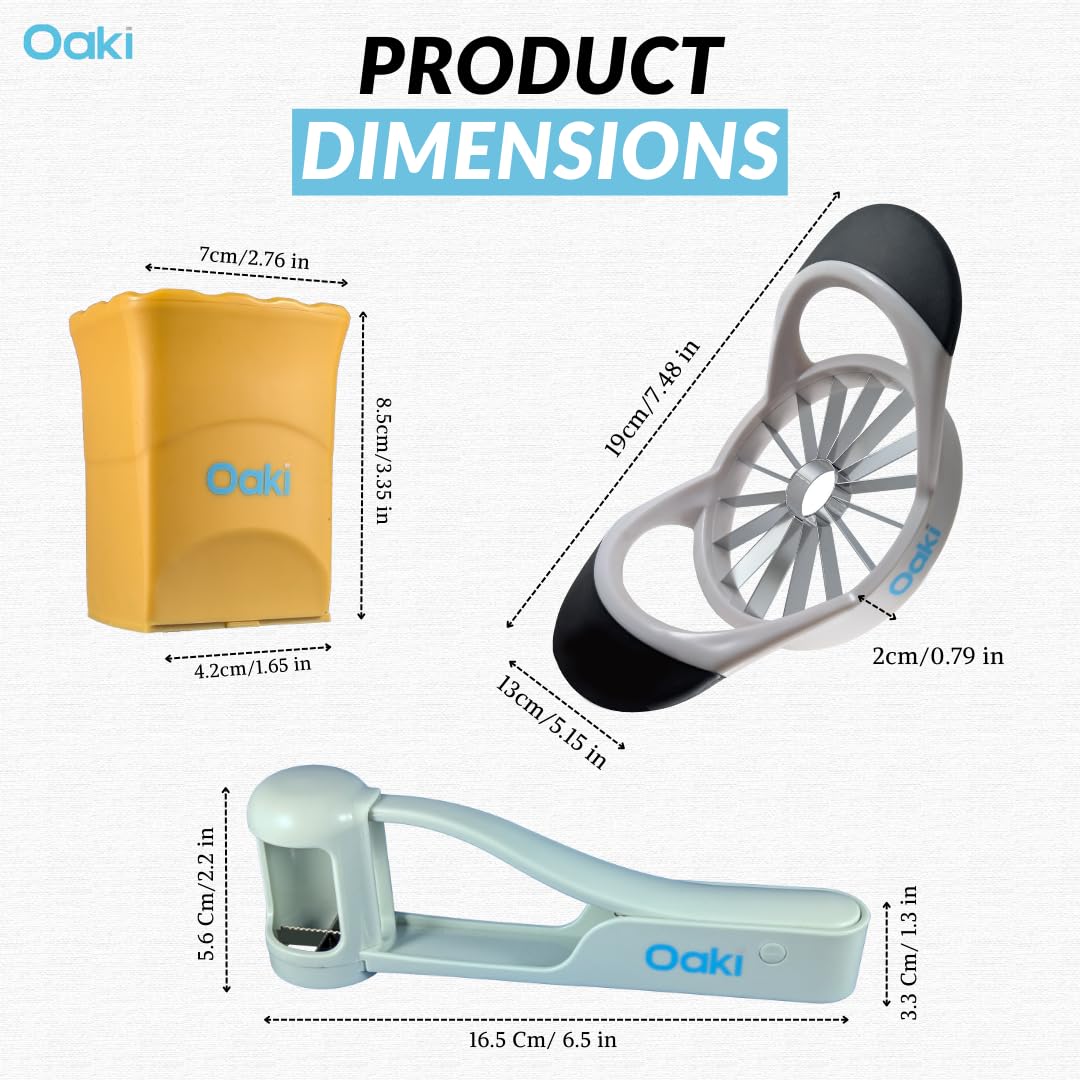 Oaki Bitty Bites Time-Saving Kitchen Tool speeds healthy snack prep.