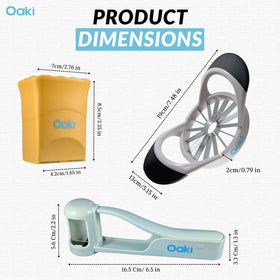 Oaki Bitty Bites Time-Saving Kitchen Tool speeds healthy snack prep.