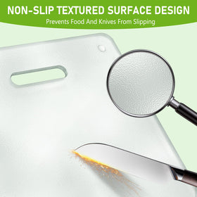 Oakjar glass cutting board easy to clean, odorless and plastic-free
