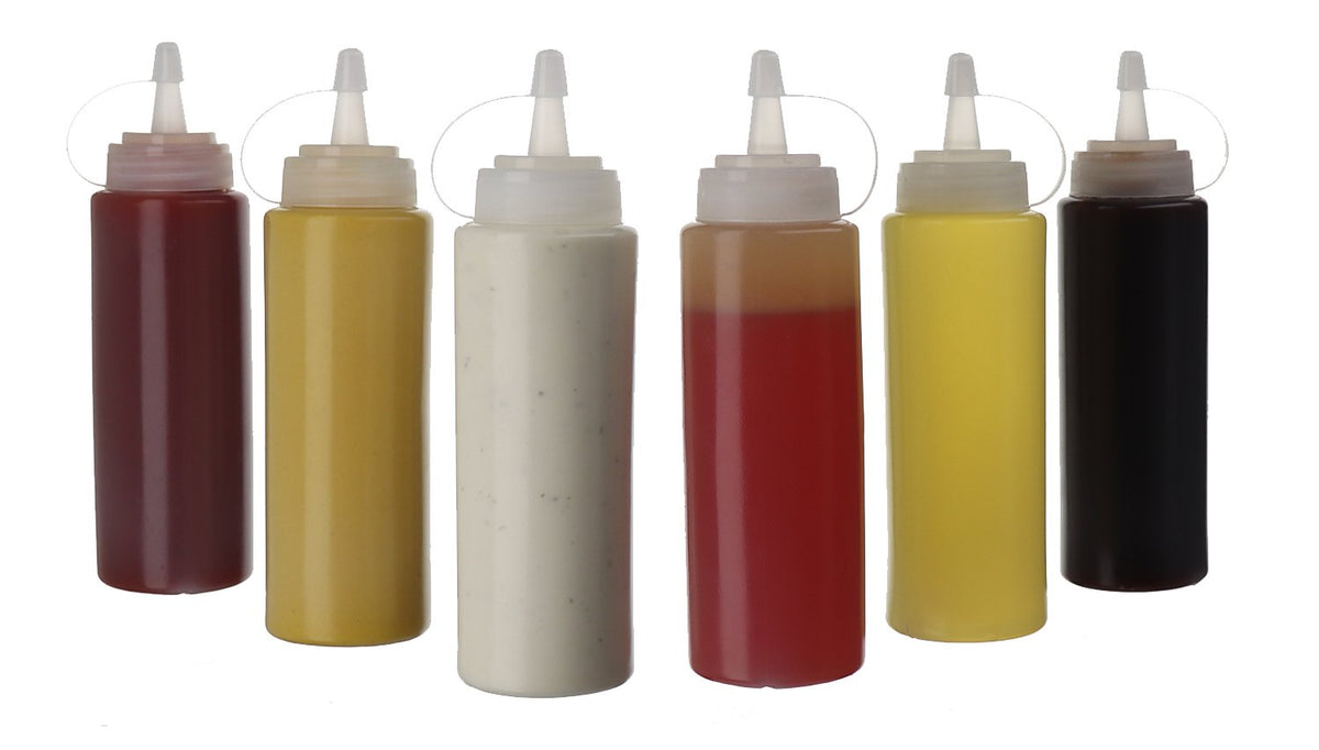 Oaklyn 16oz bottle suited for sauces, oils, and dressings.