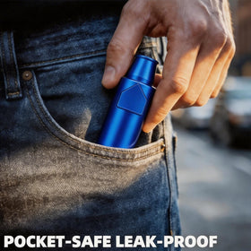 OakMsOik leak-proof bottle in gold three-pack with premium finish