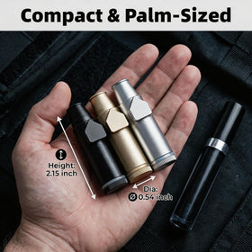 OakMsOik OMO 2nd Gen anodized aluminum body resists dents and scratches