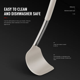 Oannao baking brush in khaki for even glaze