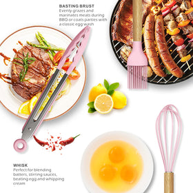 Oannao silicone spoon for versatile stirring in soups and sauces