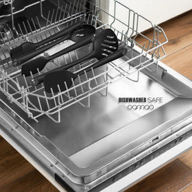 oannao slotted spoon for draining sauces and vegetables