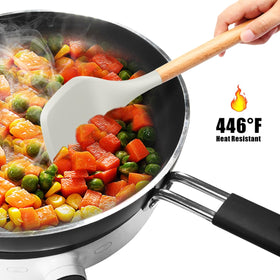 oannao silicone utensils hanging design storage keeps your kitchen organized.