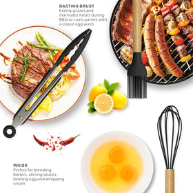 oannao slotted spoon drains liquids without splashes