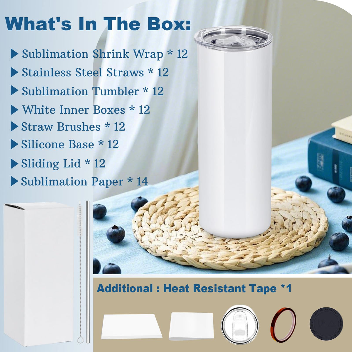 oaptuza sliding lid 20 oz tumbler for spill-free hot or cold beverages.