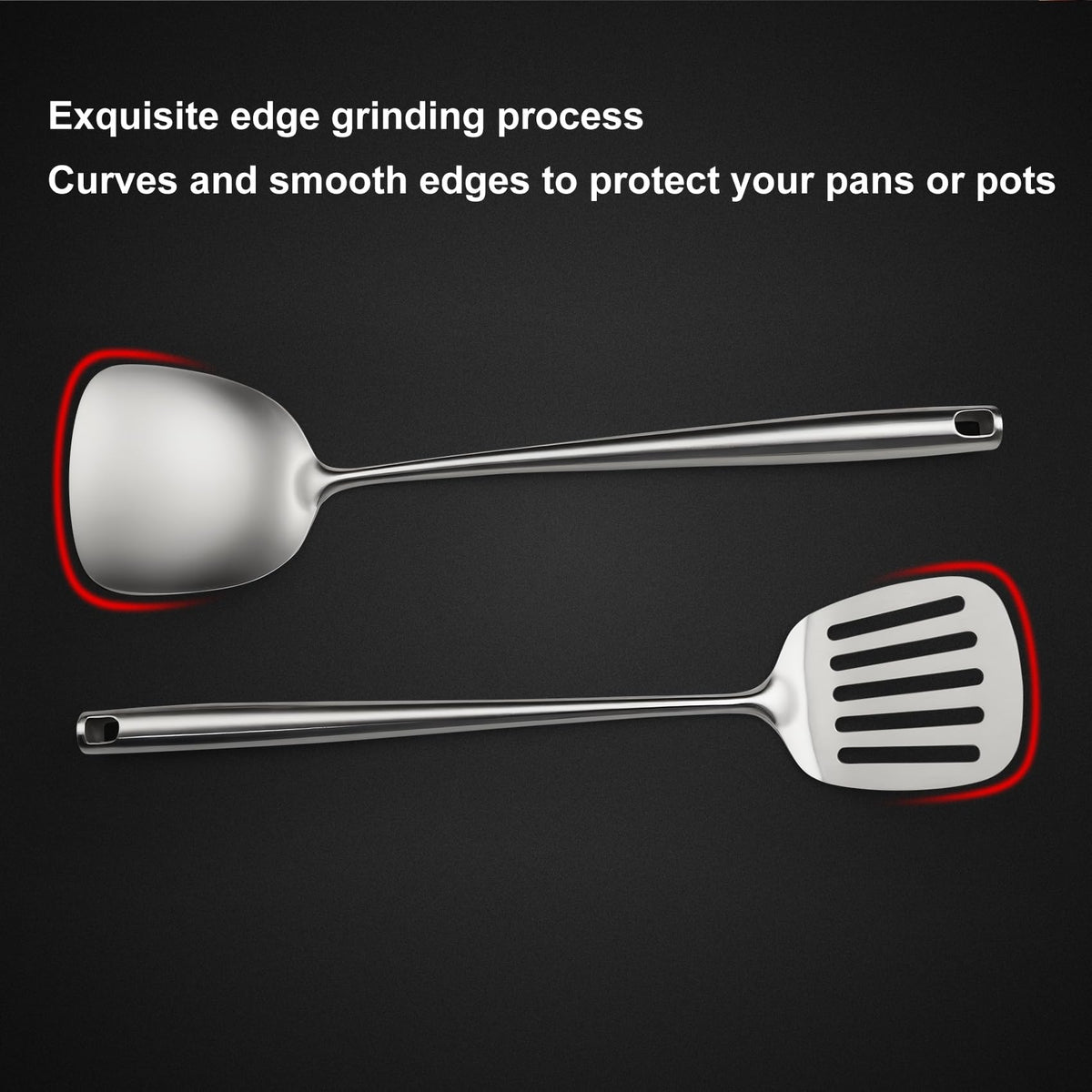 OARSE large spoon serves sauces and sides confidently.