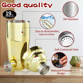 OBALY bamboo display stand organizing tools neatly.