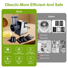 Obecilc easy-clean base with detachable parts for fast cleanup