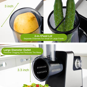 Obecilc versatile kitchen tool for vegetables, nuts, and fruits