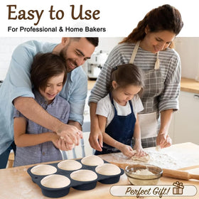 Obsoorth easy-clean bun pan simplifies cleanup after baking