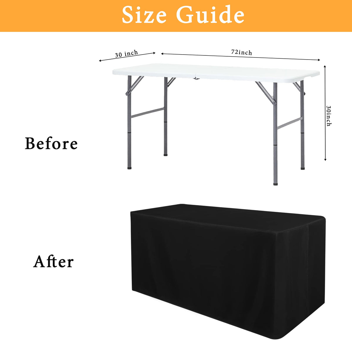 Two-pack Obstal tablecloths ready for quick event setup and rotation.