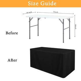 Two-pack Obstal tablecloths ready for quick event setup and rotation.