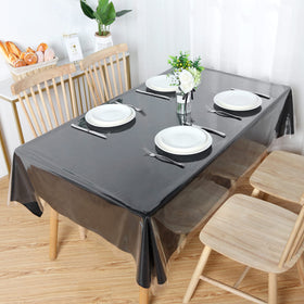 Obstal clear tablecloth shown in various sizes for versatile layouts.