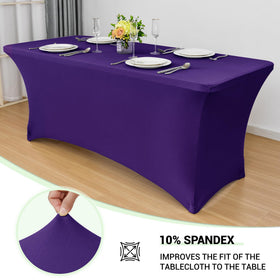 Obstal elastic leg pockets secure table legs for a seamless display