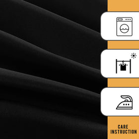 Durable polyester tablecover measuring 72 by 30 inches for a 6ft table.