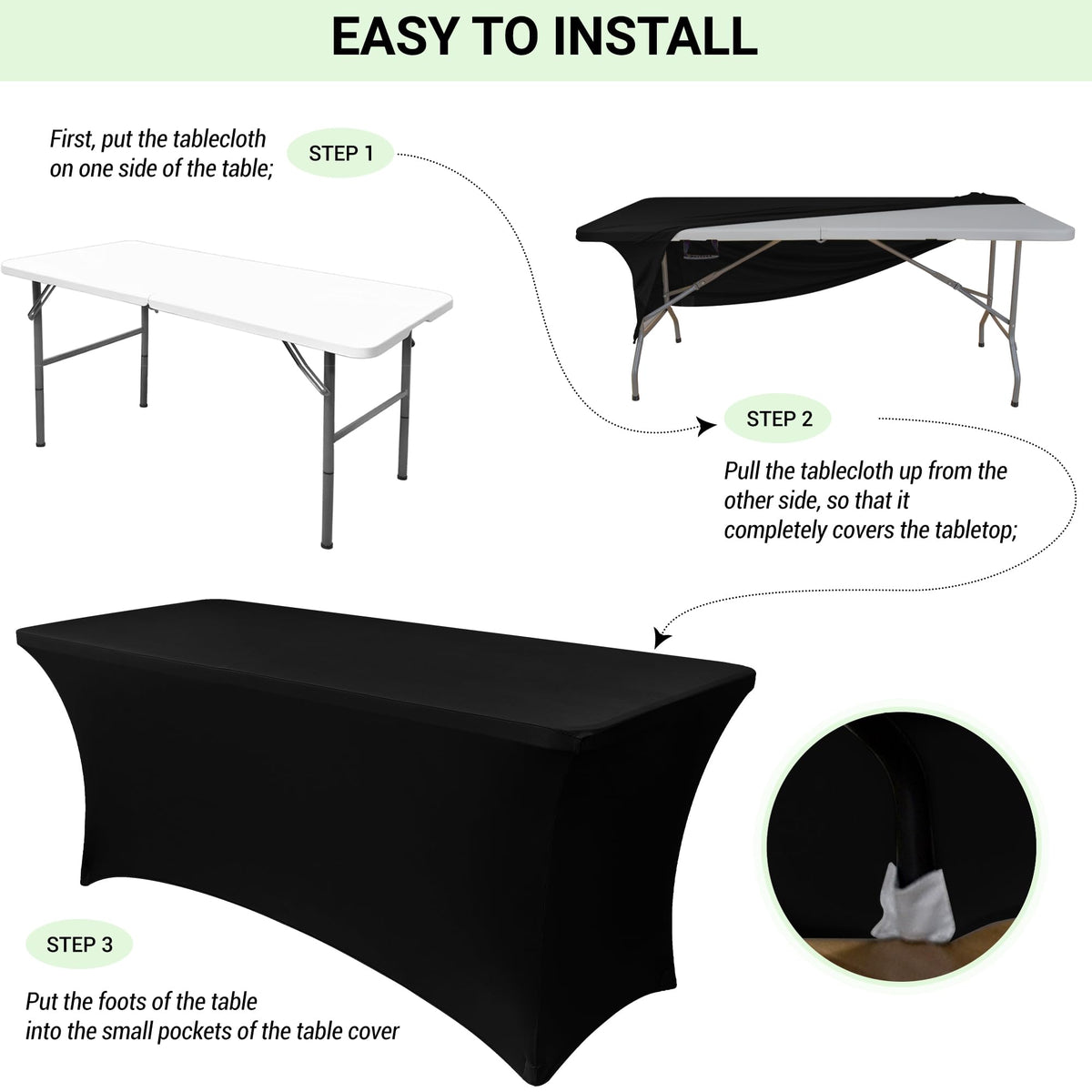 Obstal protective stretch fabric resists wrinkling for quick event refresh.