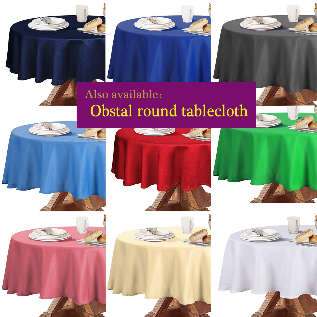 Obstal 60x102 cover framing a modern dining table