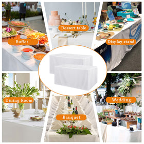 Indoor-outdoor use with Obstal tablecloth, protecting surfaces during catering and service.