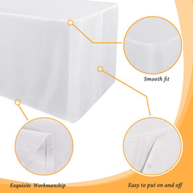 Close-up of Obstal waterproof finish on white fabric for reliable spill resistance.