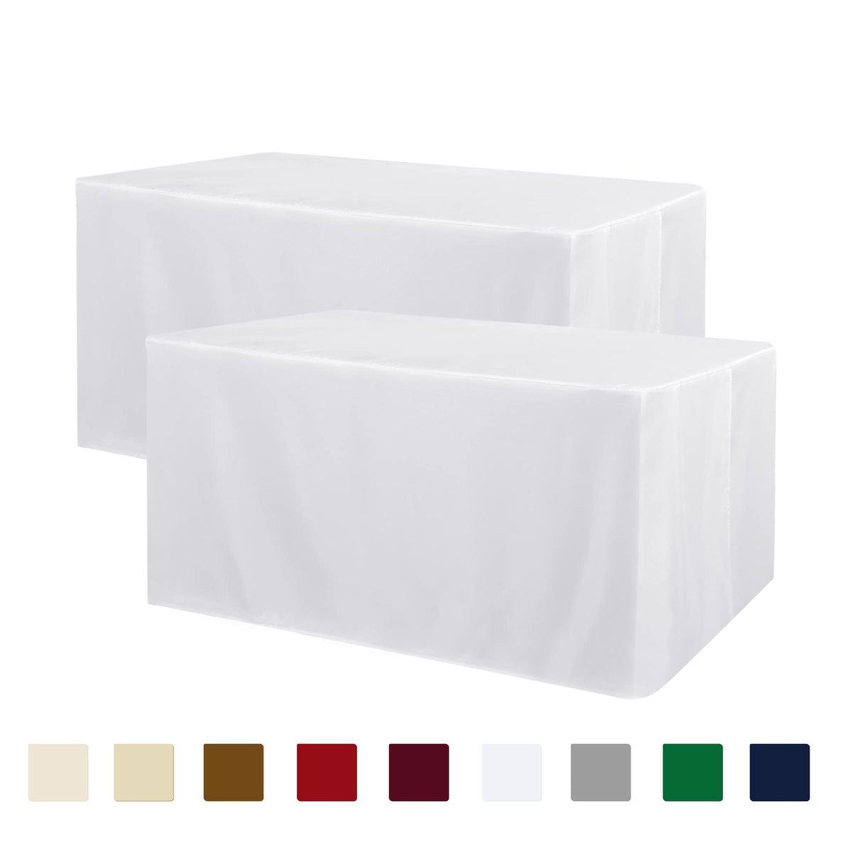 Obstal tablecloth on a wedding banquet setup, delivering elegant coverage and surface protection.