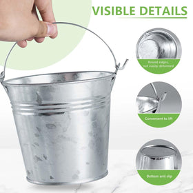 OBTANIM 7x5.1 inch bucket used as plant holder
