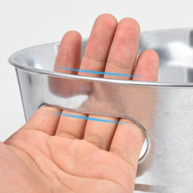 OBTANIM bottle-storage in bucket keeps drinks organized.