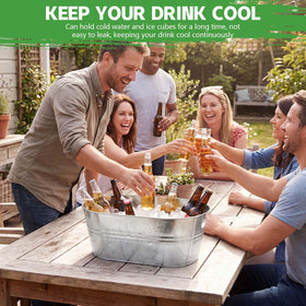 OBTANIM carry handles enable easy transport of portable beverage cooling