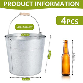OBTANIM champagne-drink cooler buckets highlight easy ice retention for gatherings