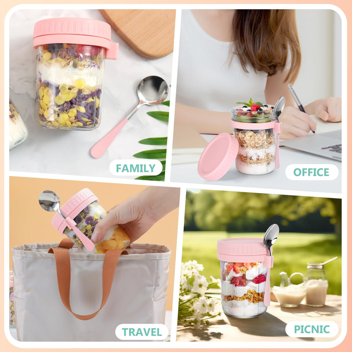 OcePor jars are dishwasher safe for easy cleanup.