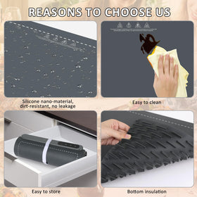 OcePor warming mat includes a six-hour timer for warmth control.