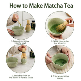 Ochcahser glazed interior tea bowl simplifies cleaning and preserves aesthetics.