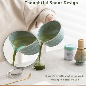 Ochcahser matcha sifter ensuring lump free whisking and even infusion