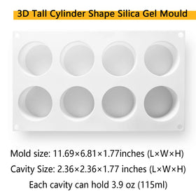 OCPO Kitchen 3D silicone baking mold ideal for brownies and pastries
