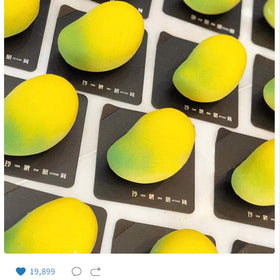 OCPO Kitchen mango silicone mold ideal for mousse and desserts with easy release.