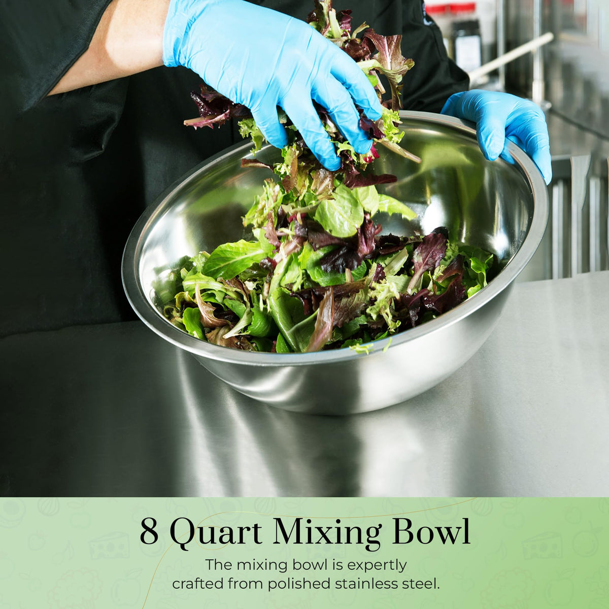 OCS Parts versatile bowls for batters, dough, sauces, and salads