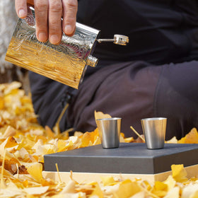 Octaville packaging-funnel-included simplifies filling on the go.