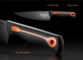 ODERFUN non-slip ergonomic handles provide secure grip and comfortable daily use.