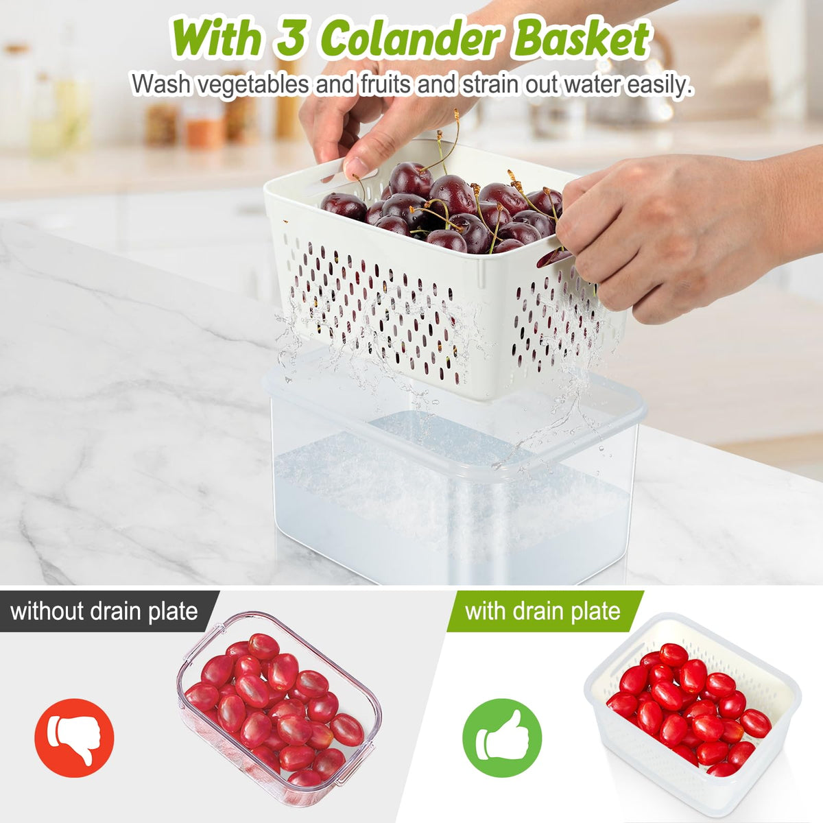 ODOMU microwave-safe and dishwasher-safe storage for quick thawing