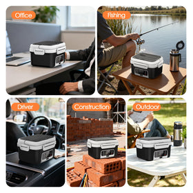 Odopok portable carry with hidden handle and bag