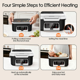Odopok removable divider design keeps meals organized