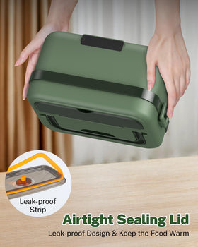 ODSD keep-warm function ensures meal stays hot after cooking.