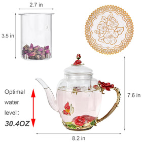 OEAGO teapot mat protecting surfaces during serving