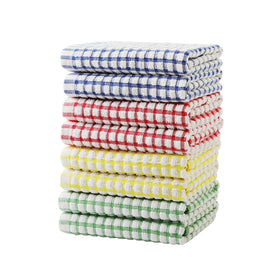 Oeleky dish towels pack of 8 for everyday drying and cleanup.