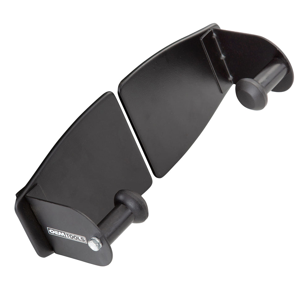 OEMTOOLS 24952 magnetic paper towel holder mounted on metal surface for easy access.