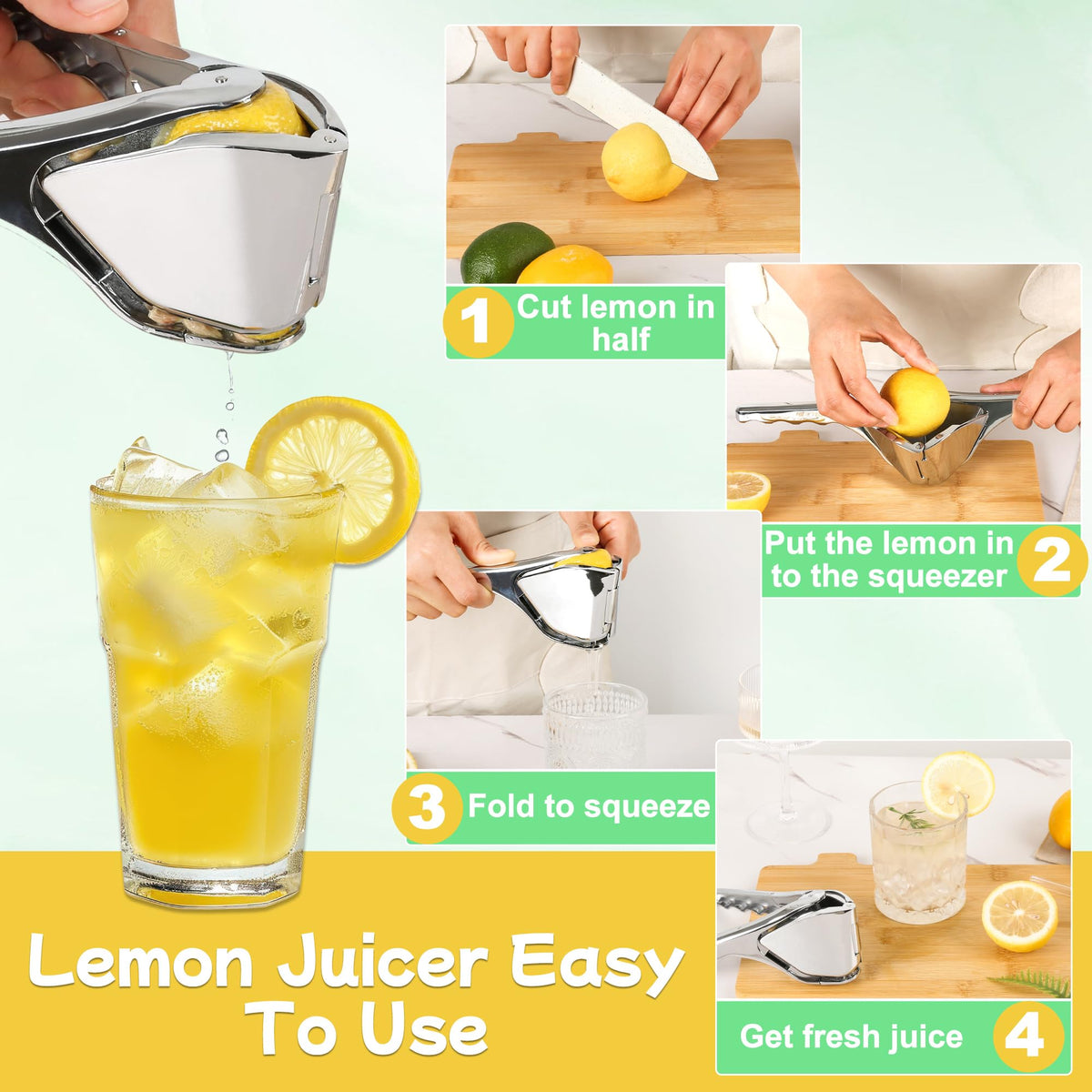 OERPHO handheld juicer portable citrus tool for on-the-go use