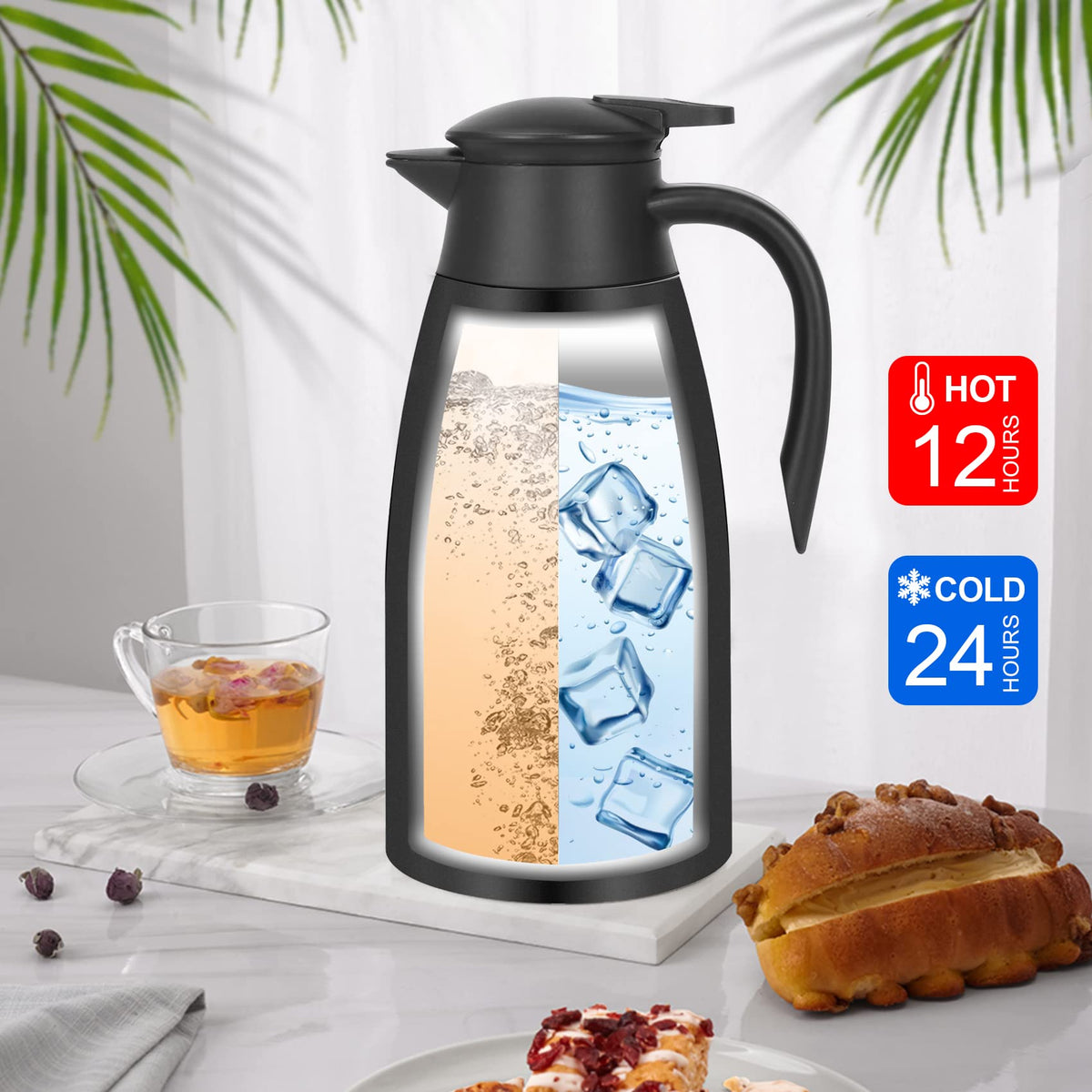 OFFKITSLY leak-proof lid with silicone ring prevents spills during pouring.