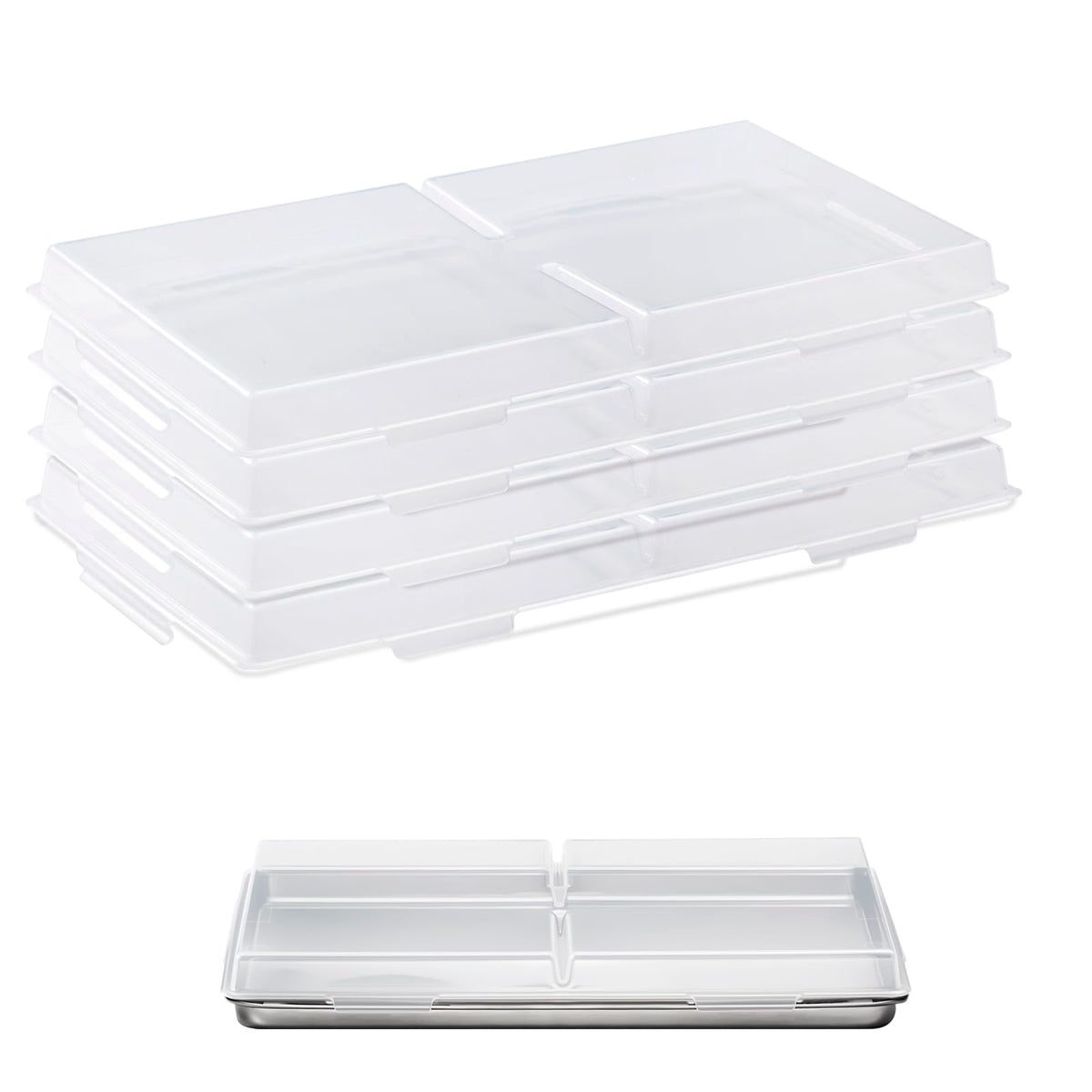Ofhedeve Harvest Right small-tray lid fitting snugly to keep contents organized.